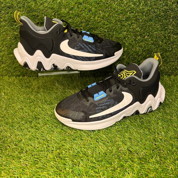 Nike Giannis Immortality 2 GS 'Black White' Size 7Y DQ1943-001 - Picture 6 of 9